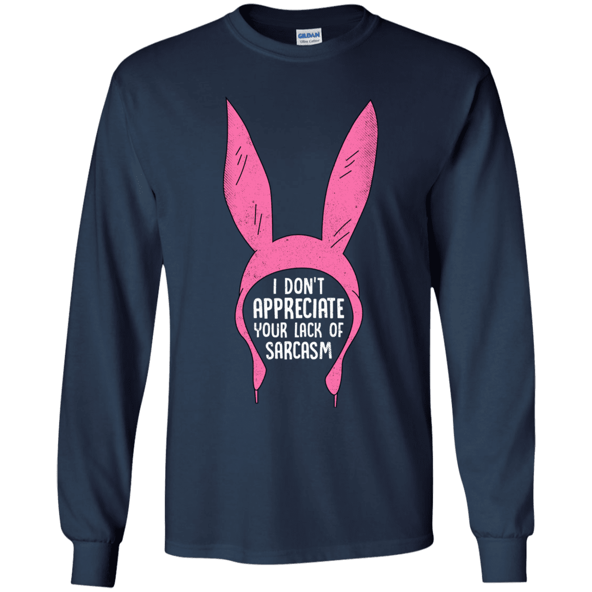 T-Shirts Navy / YS Sarcasm Wins Youth Long Sleeve T-Shirt