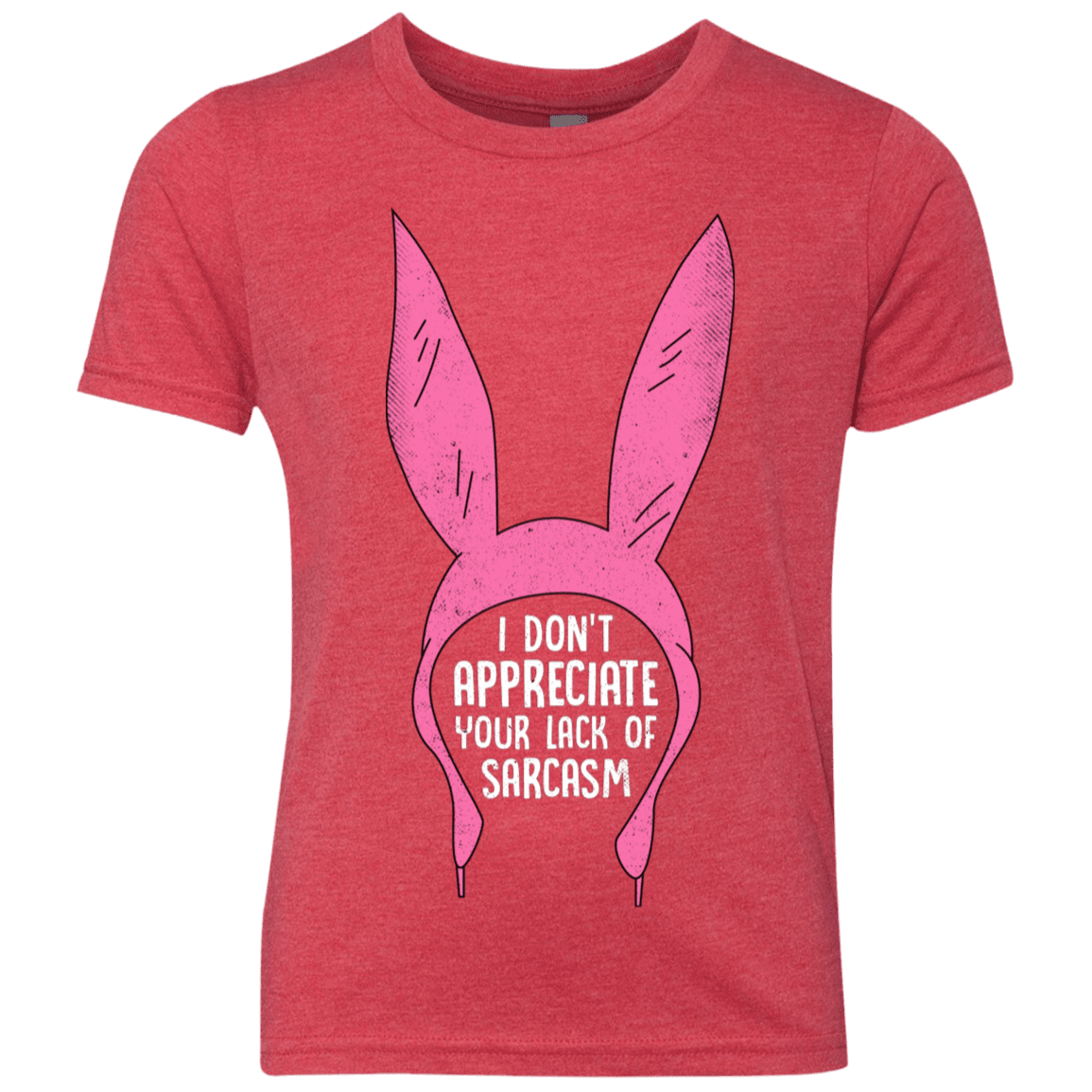 T-Shirts Vintage Red / YXS Sarcasm Wins Youth Triblend T-Shirt