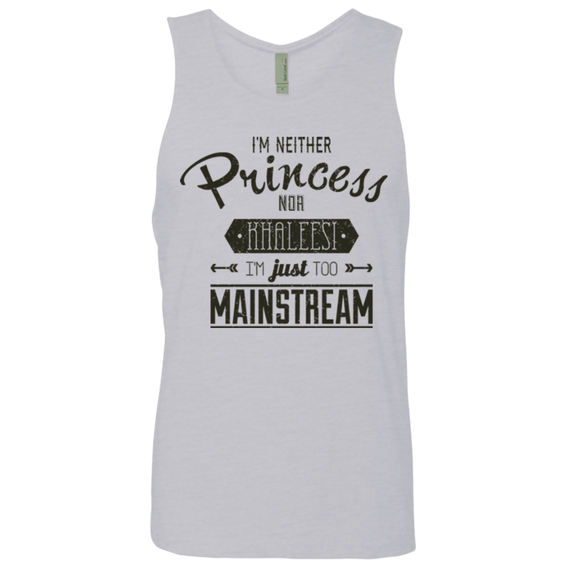 T-Shirts Heather Grey / Small Sarcastic Girl Men's Premium Tank Top