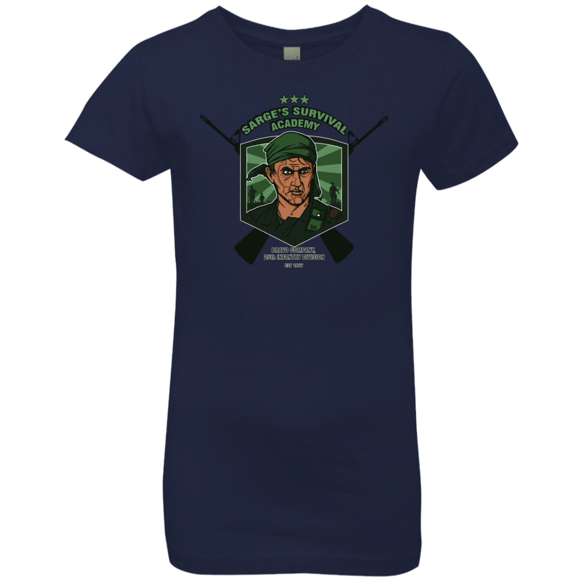 T-Shirts Midnight Navy / YXS Sarges Survival Girls Premium T-Shirt