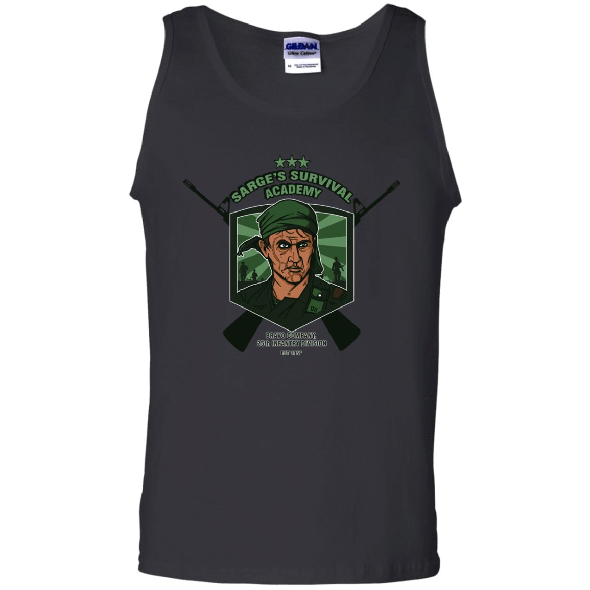 T-Shirts Black / S Sarges Survival Men's Tank Top