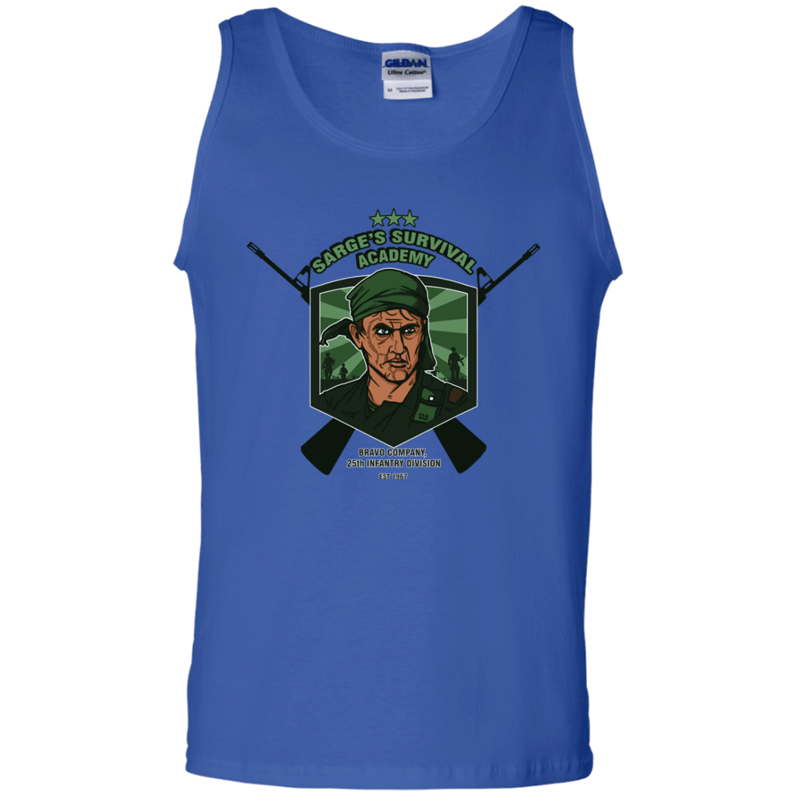T-Shirts Royal / S Sarges Survival Men's Tank Top