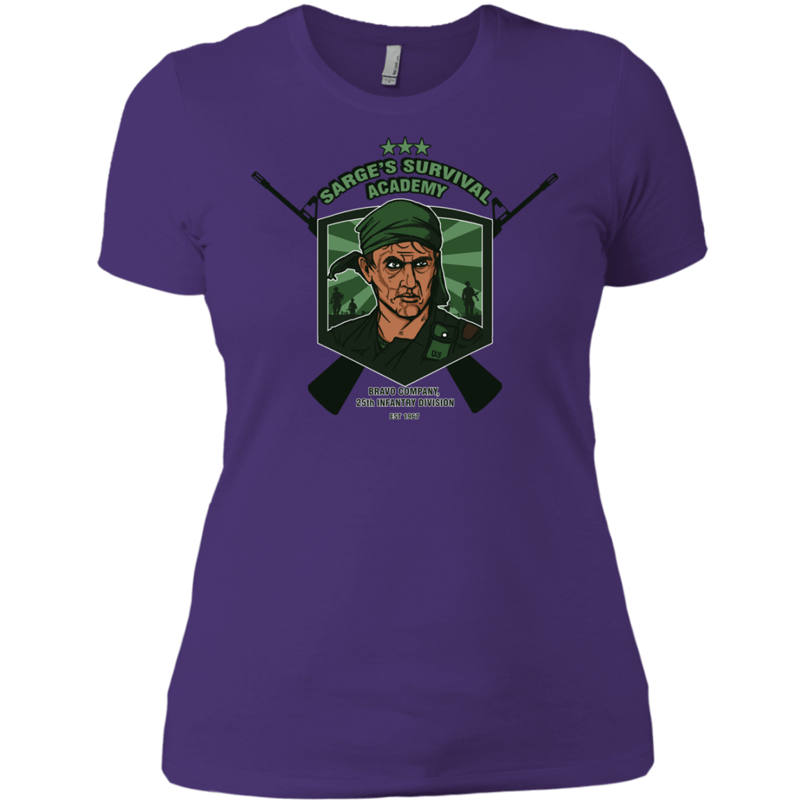 T-Shirts Purple Rush/ / X-Small Sarges Survival Women's Premium T-Shirt