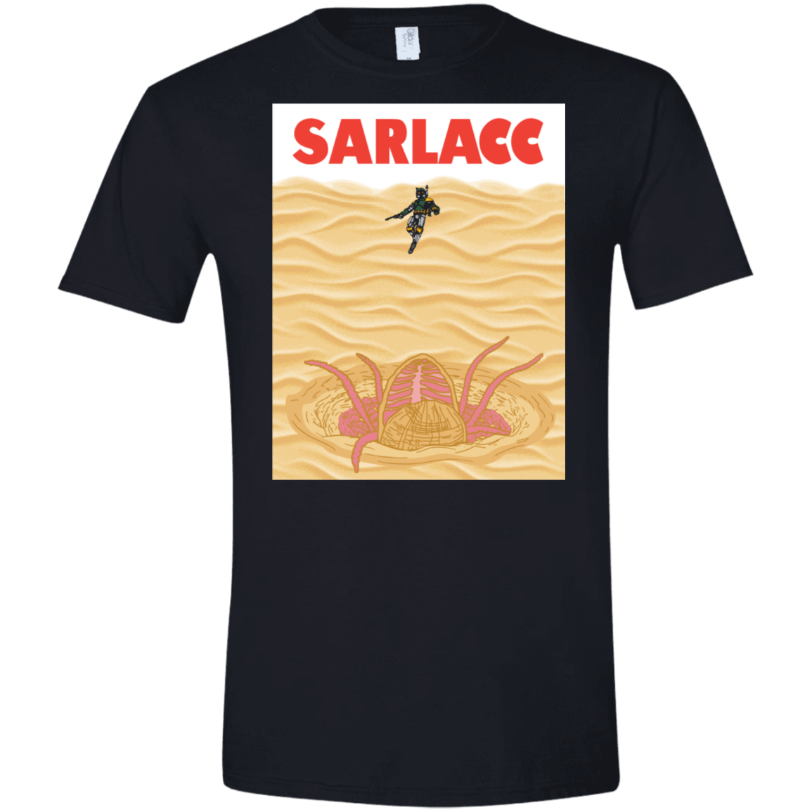 T-Shirts Black / X-Small Sarlacc Men's Semi-Fitted Softstyle
