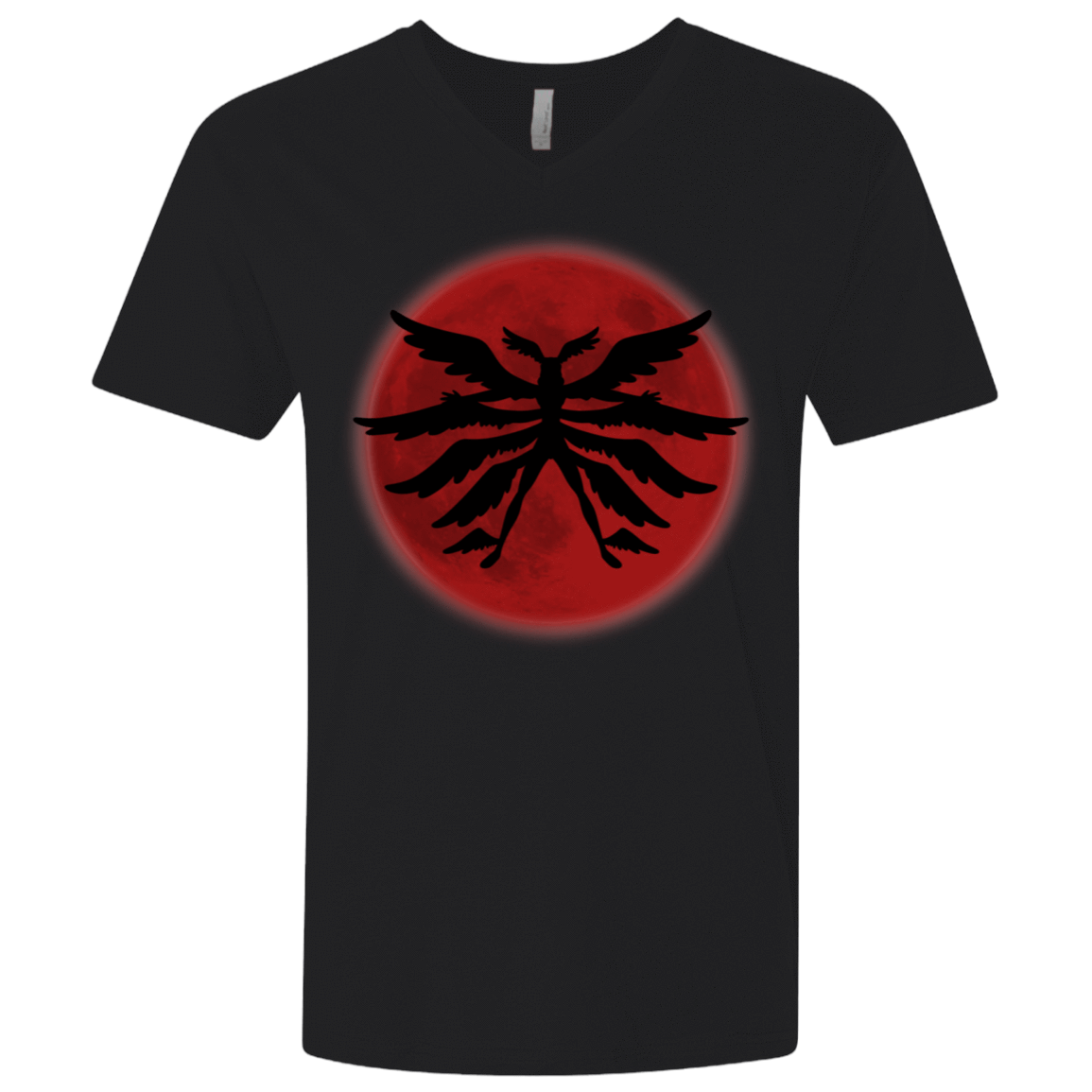 T-Shirts Black / X-Small Satan Awaken Men's Premium V-Neck