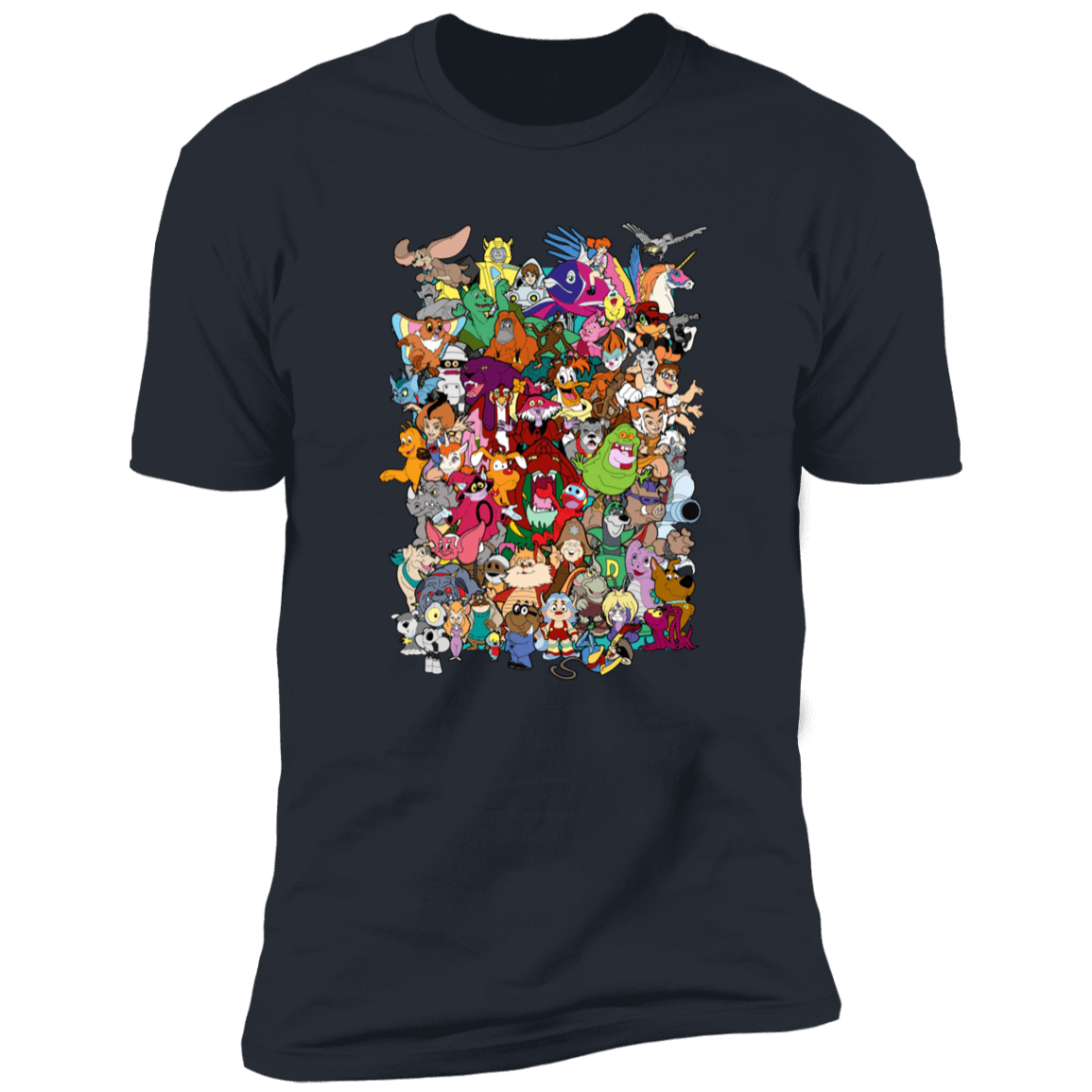 T-Shirts Indigo / S Saturday Morning Sidekicks Men's Premium T-Shirt