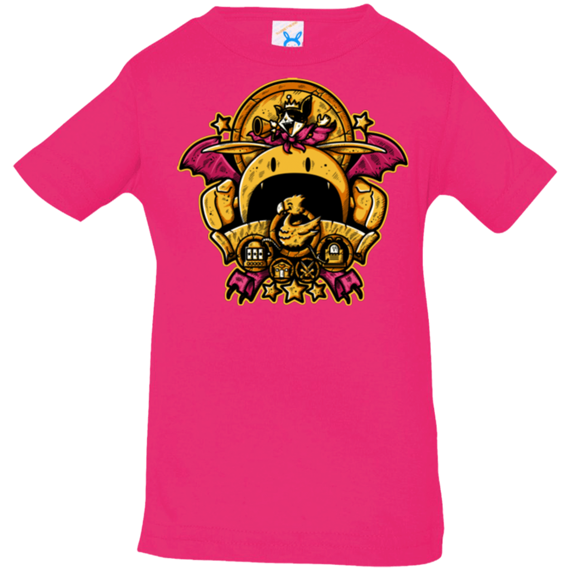 T-Shirts Hot Pink / 6 Months SAUCER CREST Infant Premium T-Shirt