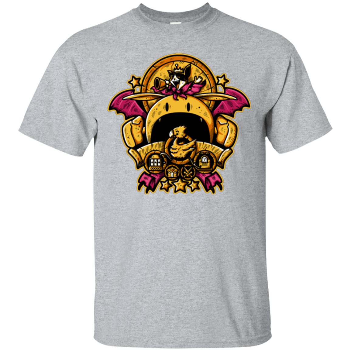 T-Shirts Sport Grey / Small SAUCER CREST T-Shirt