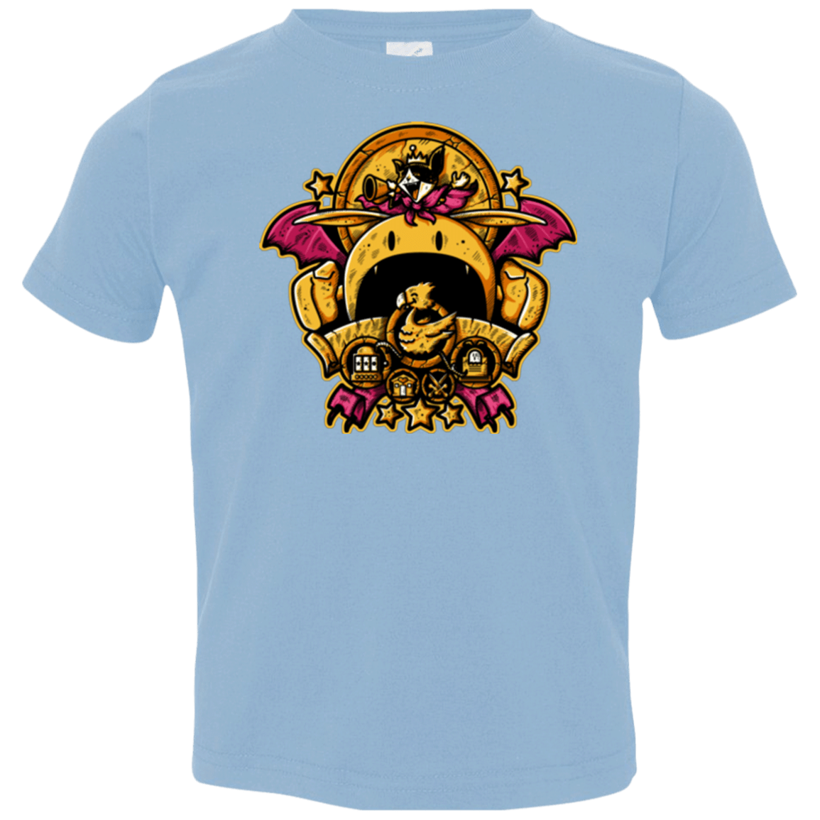 T-Shirts Light Blue / 2T SAUCER CREST Toddler Premium T-Shirt