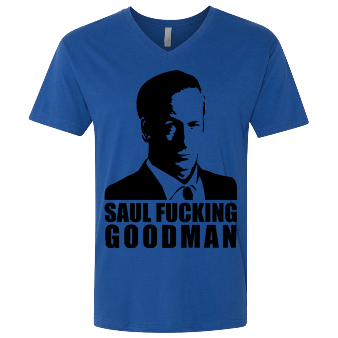 T-Shirts Royal / X-Small Saul fucking Goodman Men's Premium V-Neck