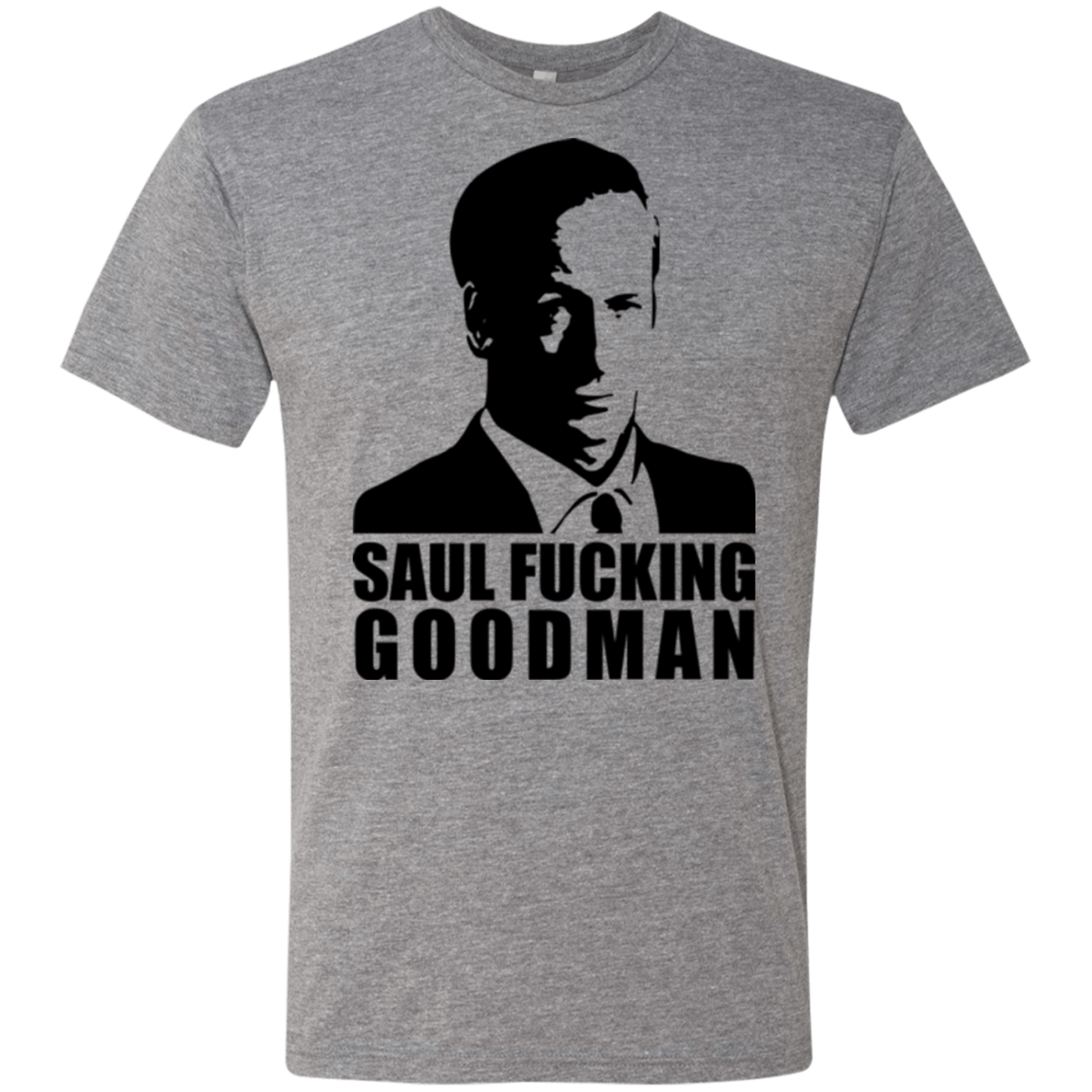 T-Shirts Premium Heather / Small Saul fucking Goodman Men's Triblend T-Shirt