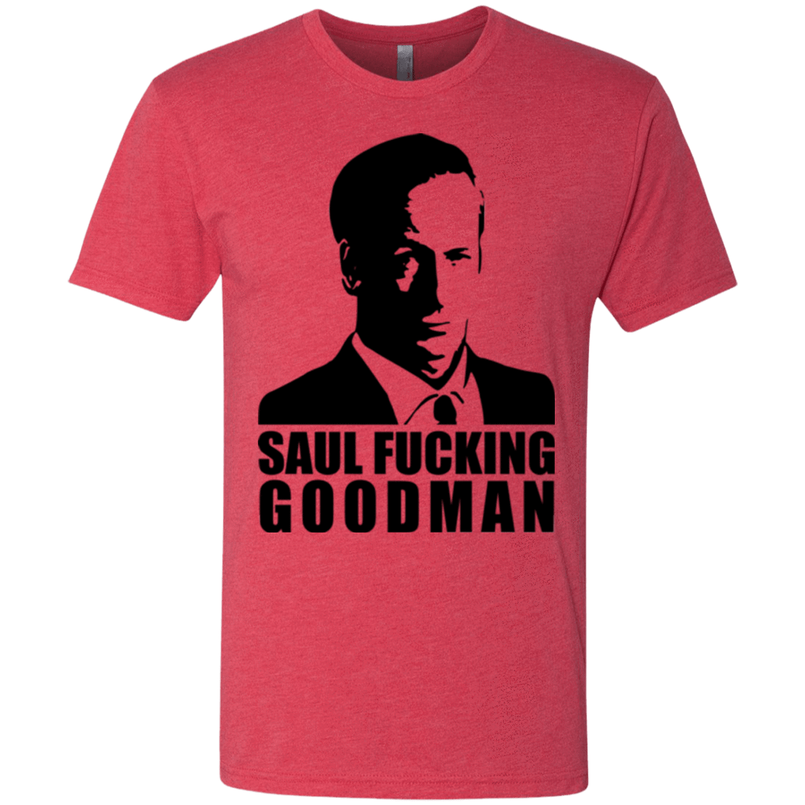 T-Shirts Vintage Red / Small Saul fucking Goodman Men's Triblend T-Shirt