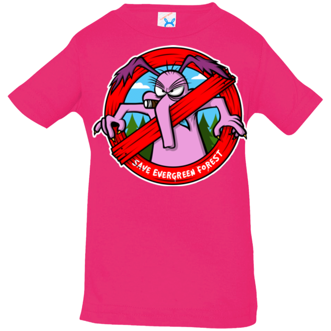 T-Shirts Hot Pink / 6 Months Save The Forest Infant PremiumT-Shirt