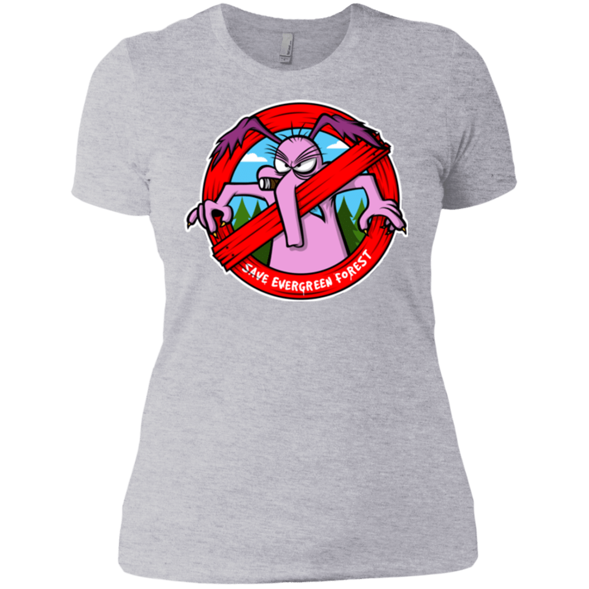 T-Shirts Heather Grey / X-Small Save The Forest Women's Premium T-Shirt