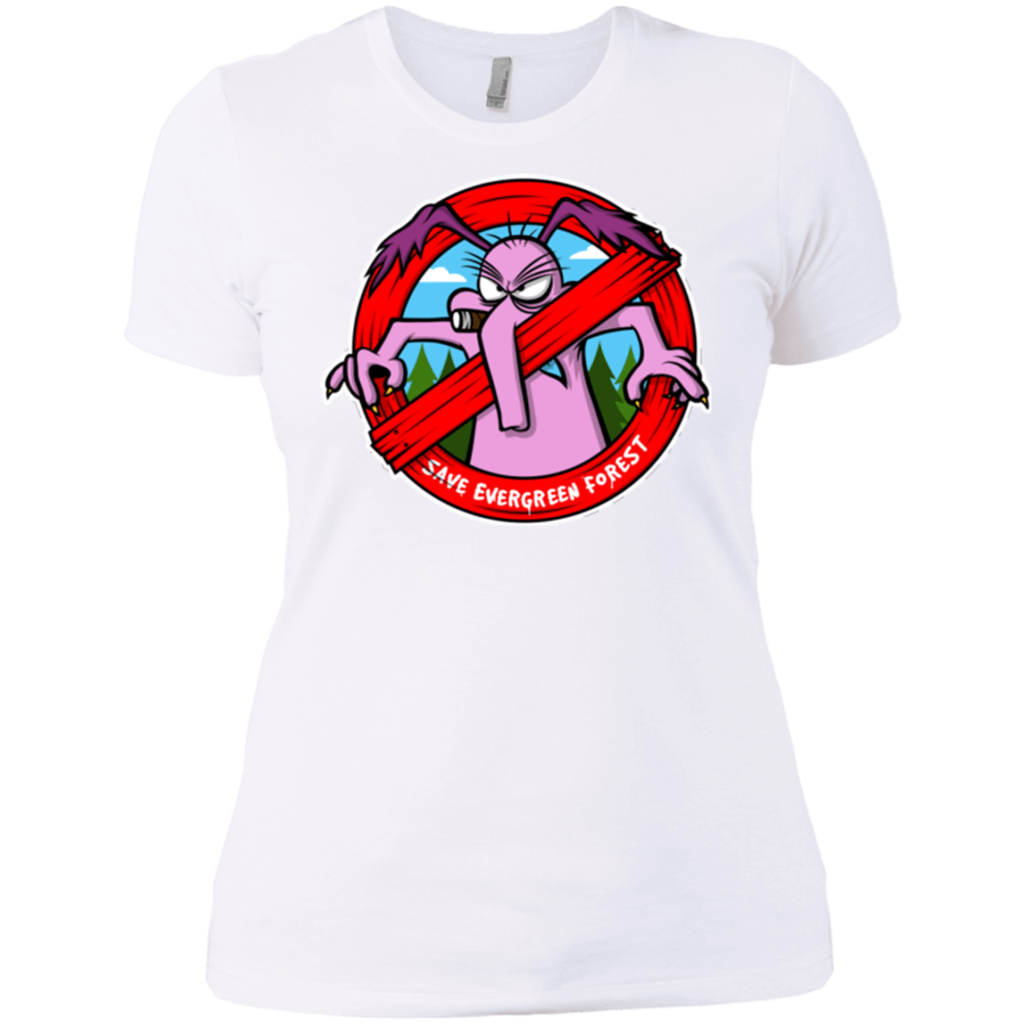 T-Shirts White / X-Small Save The Forest Women's Premium T-Shirt