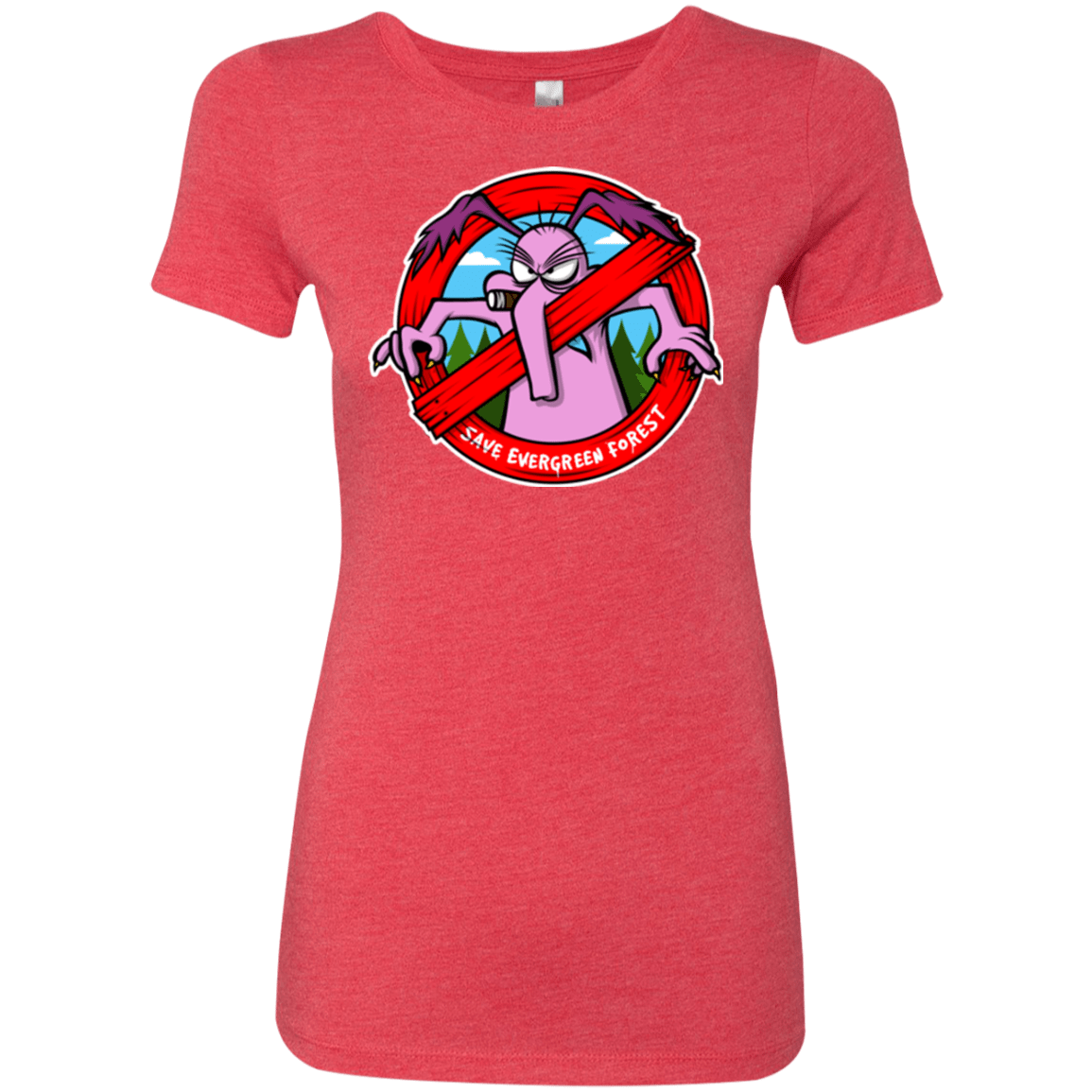 T-Shirts Vintage Red / Small Save The Forest Women's Triblend T-Shirt