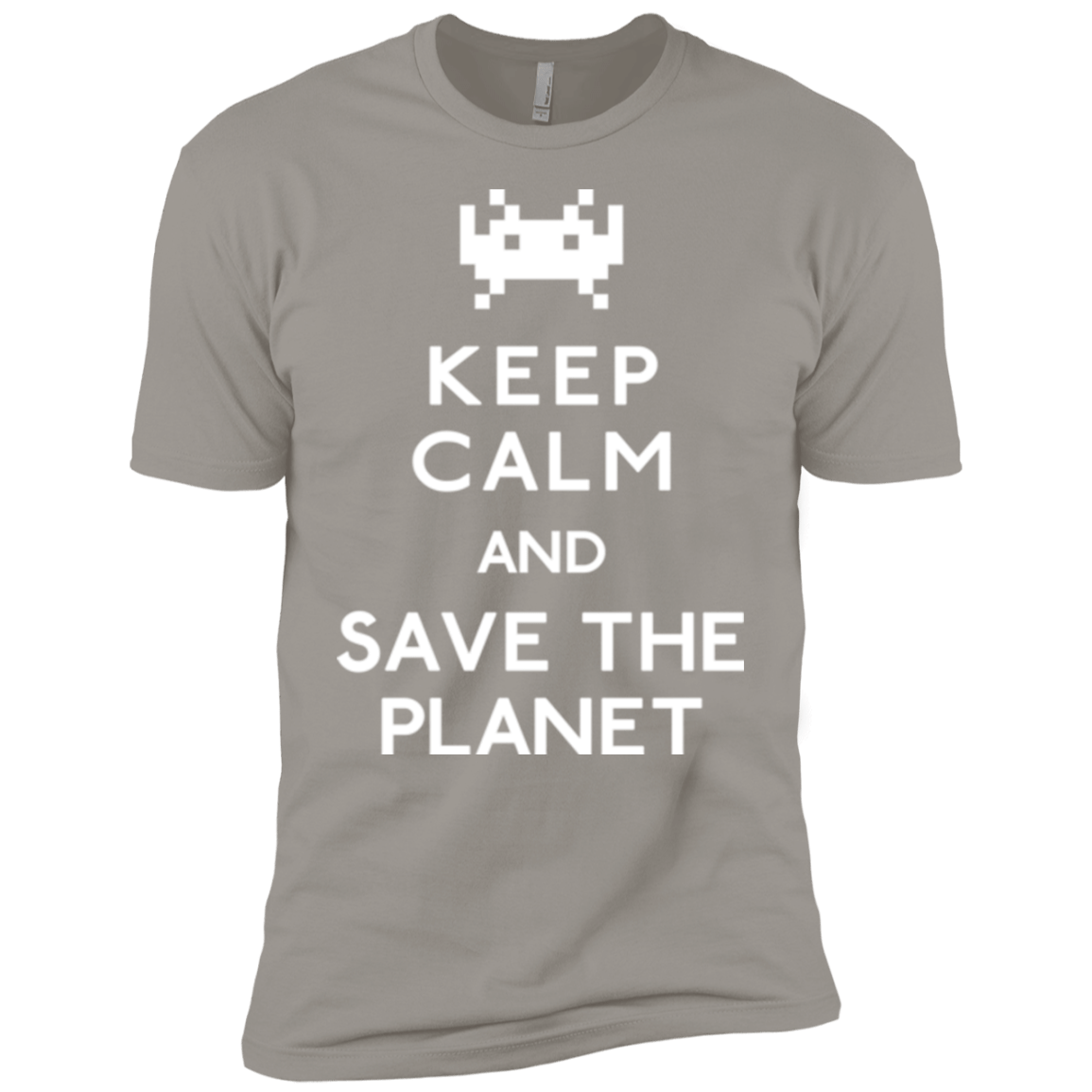 T-Shirts Light Grey / YXS Save the planet Boys Premium T-Shirt