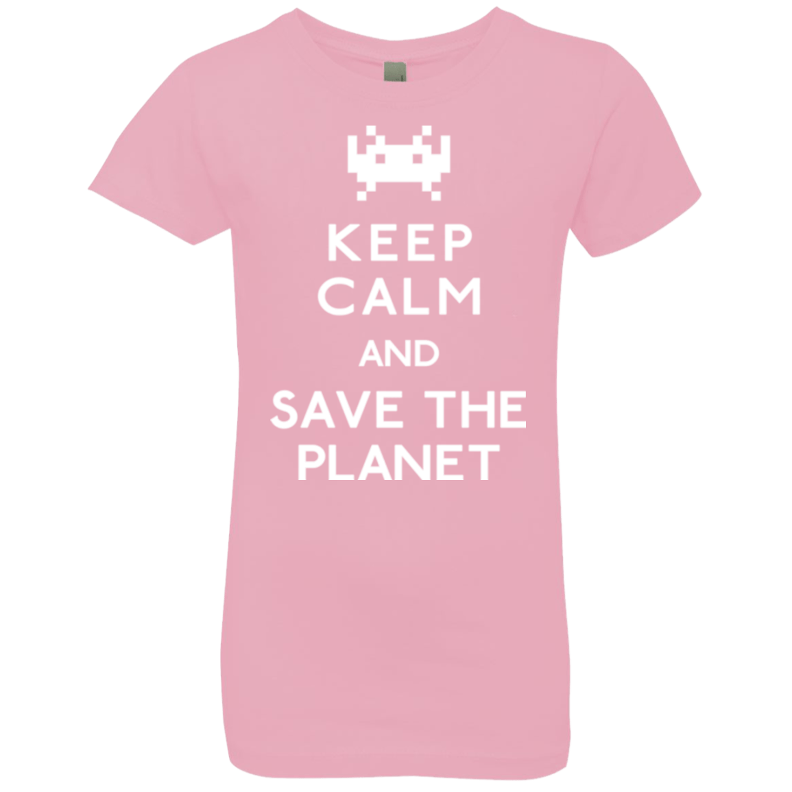 T-Shirts Light Pink / YXS Save the planet Girls Premium T-Shirt