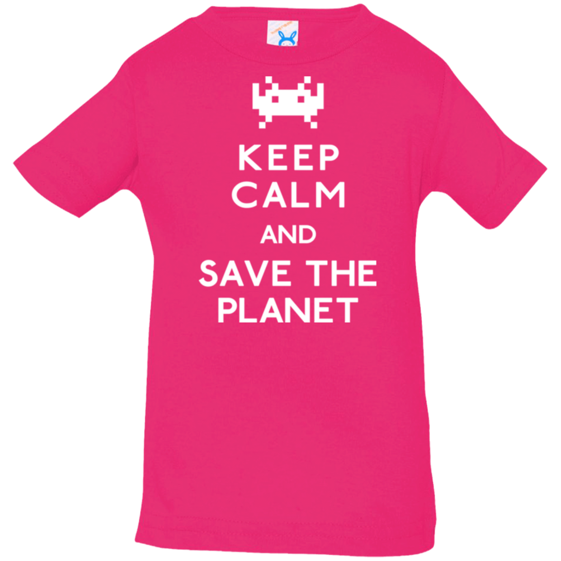 T-Shirts Hot Pink / 6 Months Save the planet Infant Premium T-Shirt
