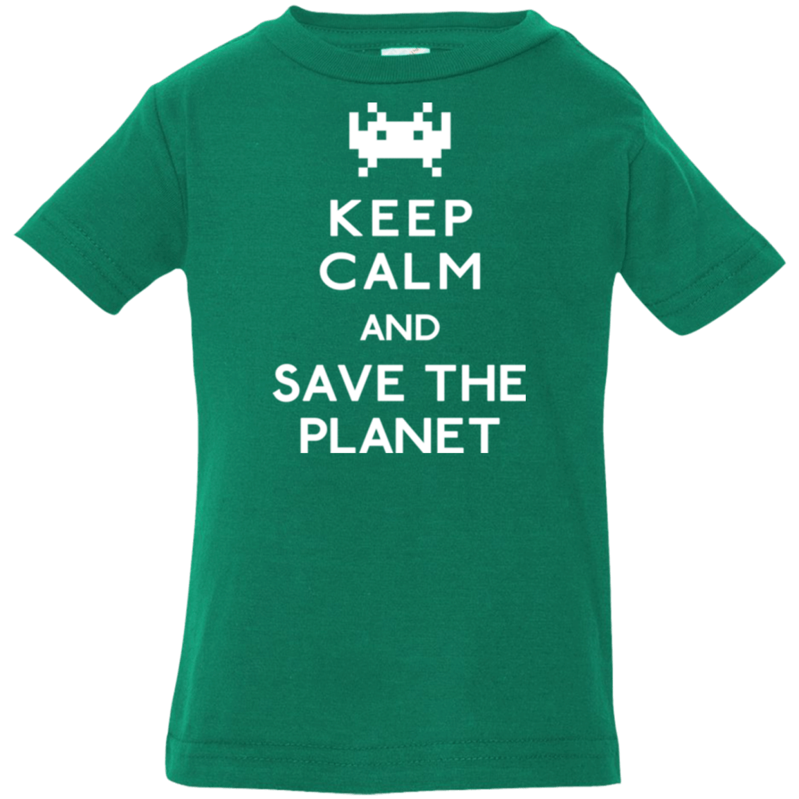 T-Shirts Kelly / 6 Months Save the planet Infant Premium T-Shirt
