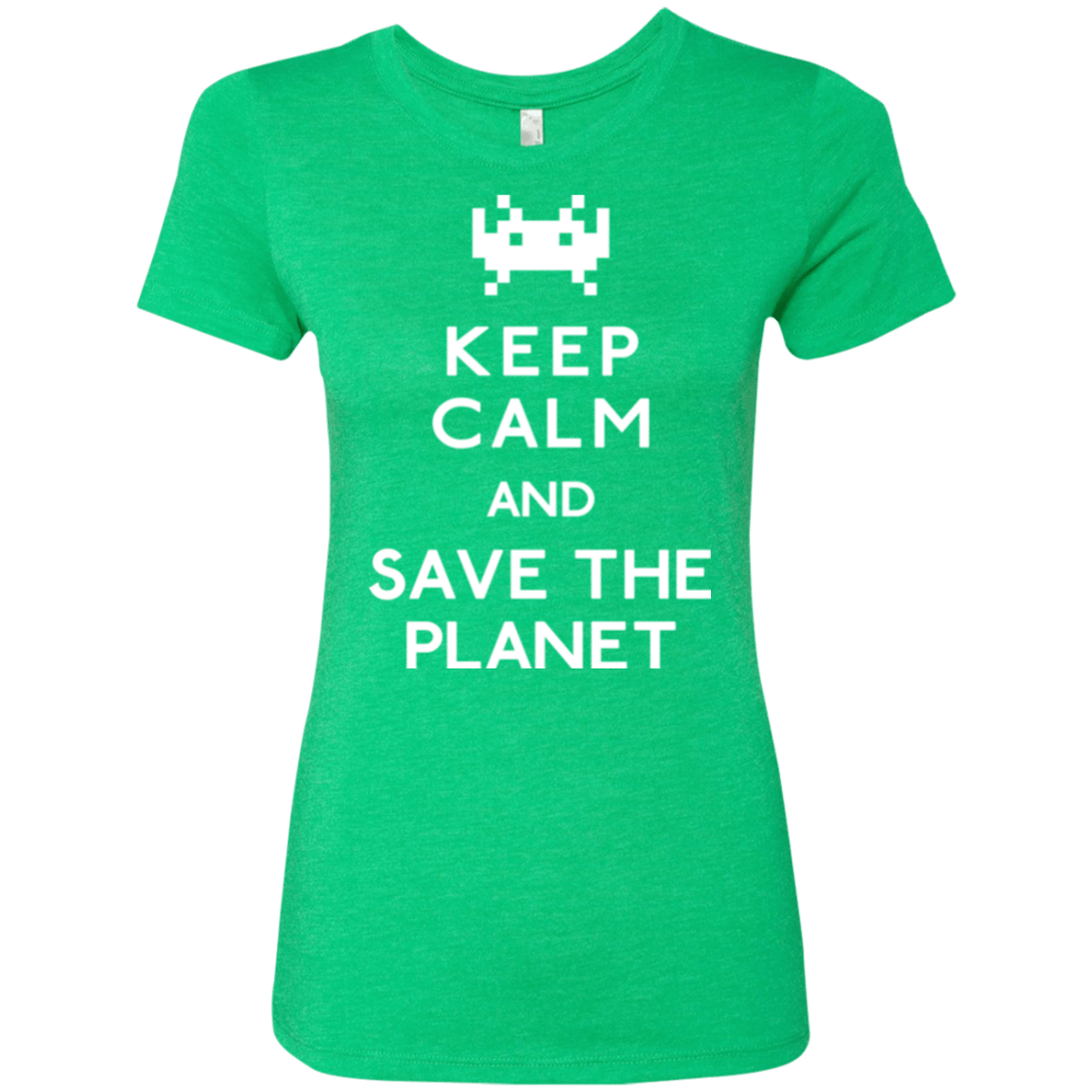 T-Shirts Envy / Small Save the planet Women's Triblend T-Shirt