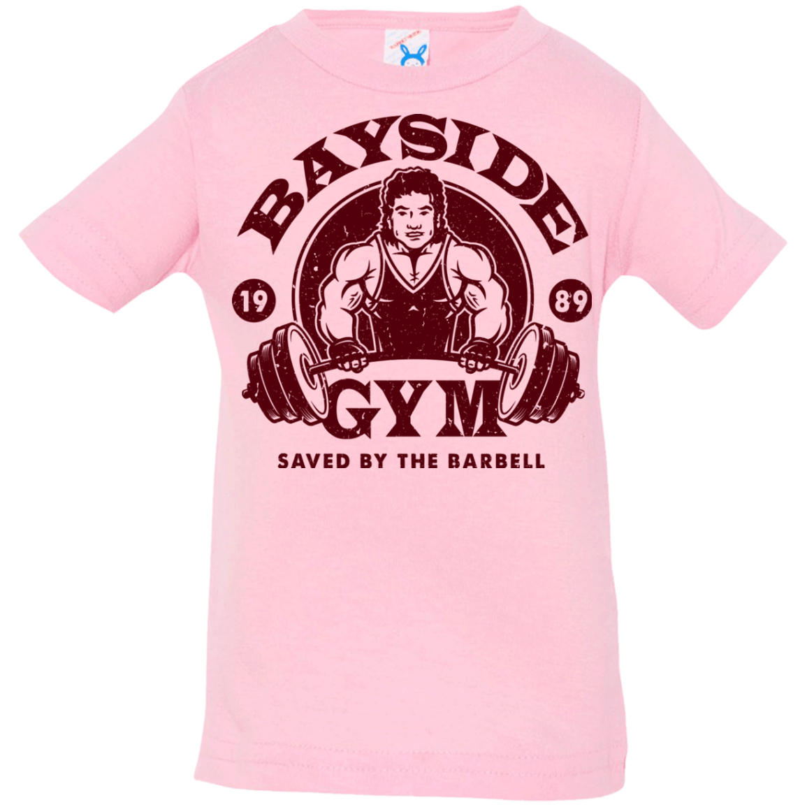 T-Shirts Pink / 6 Months SAVED BY THE BARBELL Infant PremiumT-Shirt