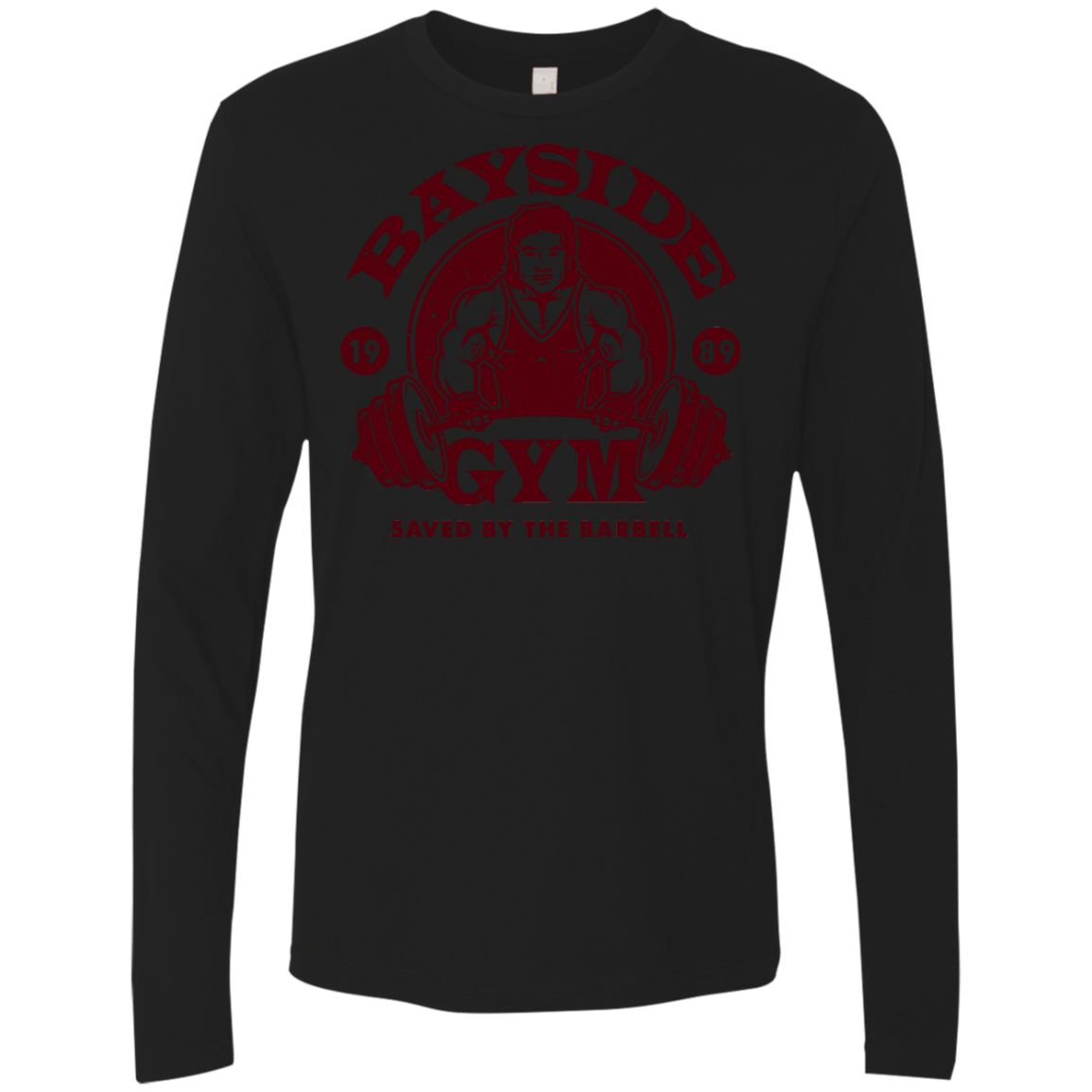 T-Shirts Black / Small SAVED BY THE BARBELL Men's Premium Long Sleeve