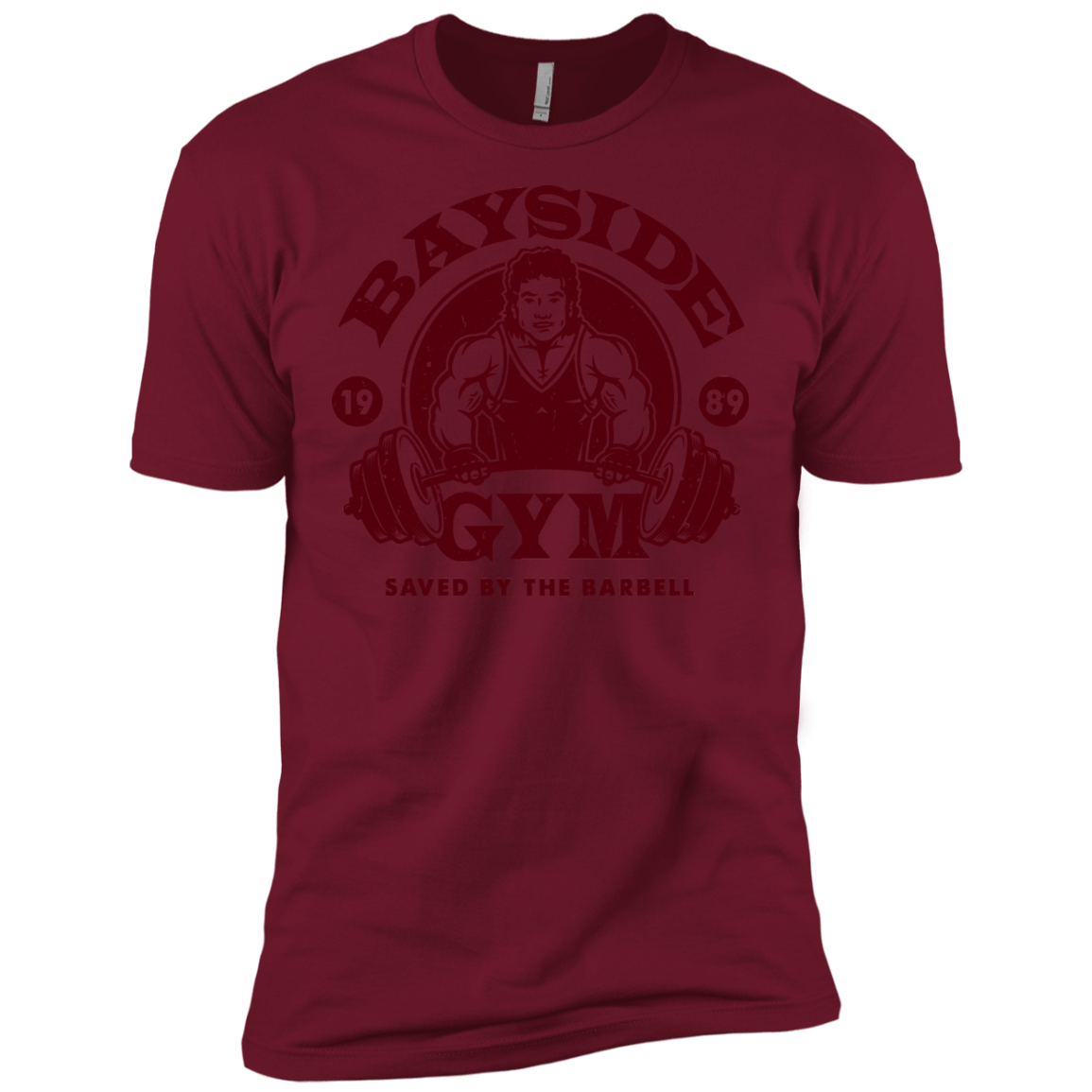T-Shirts Cardinal / X-Small SAVED BY THE BARBELL Men's Premium T-Shirt