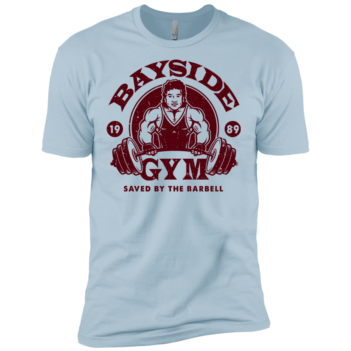 T-Shirts Light Blue / X-Small SAVED BY THE BARBELL Men's Premium T-Shirt