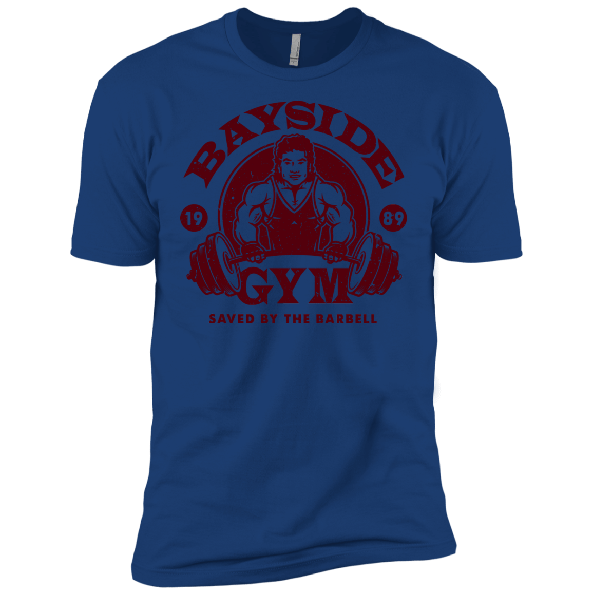T-Shirts Royal / X-Small SAVED BY THE BARBELL Men's Premium T-Shirt
