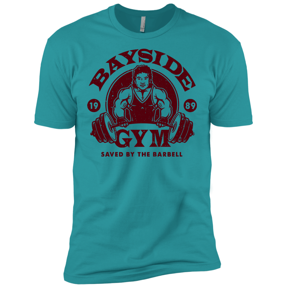 T-Shirts Tahiti Blue / X-Small SAVED BY THE BARBELL Men's Premium T-Shirt