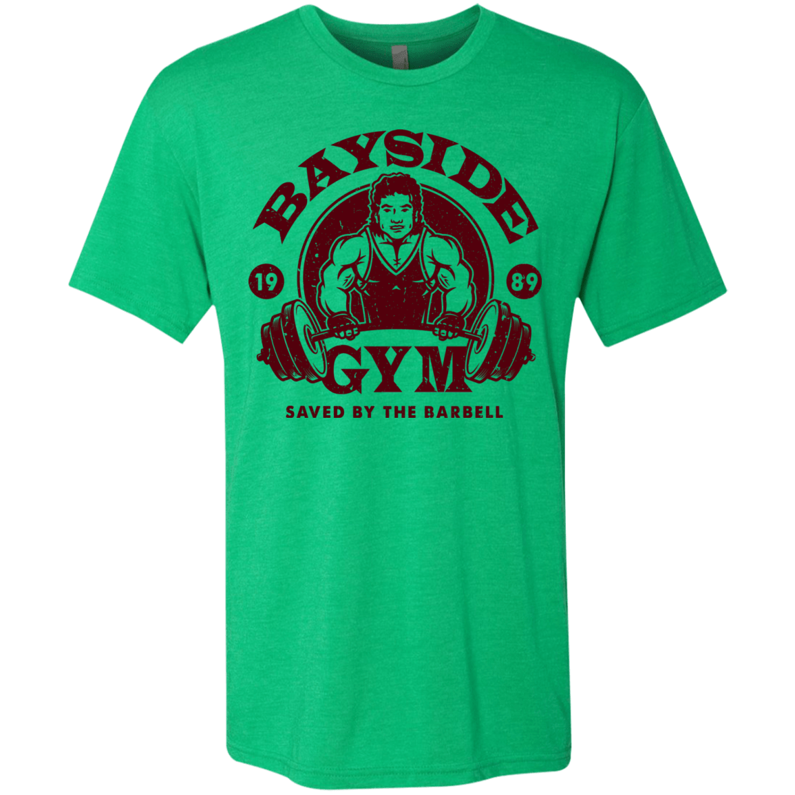 T-Shirts Envy / Small SAVED BY THE BARBELL Men's Triblend T-Shirt