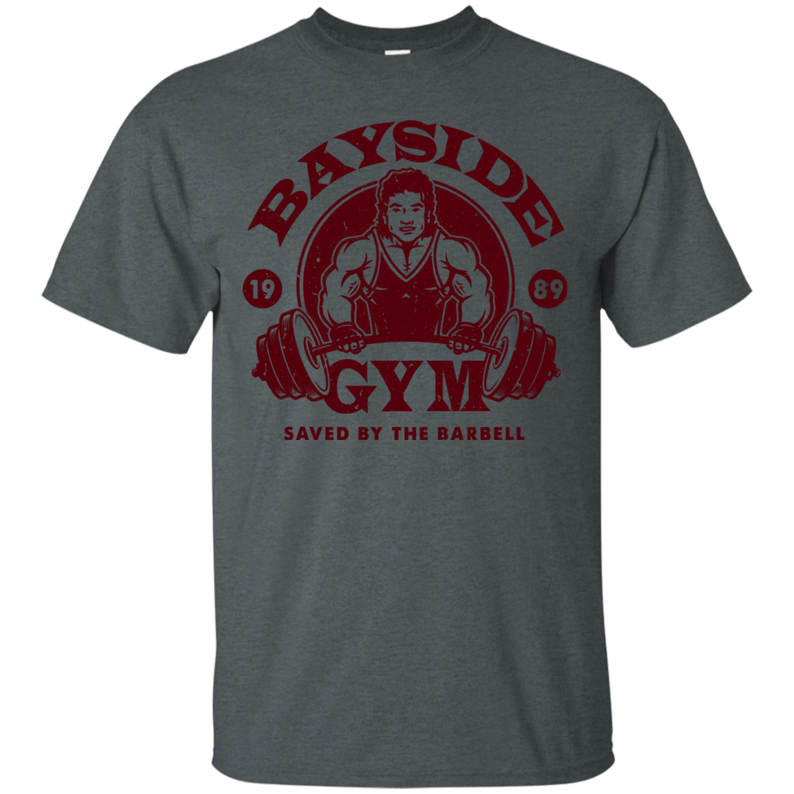 T-Shirts Dark Heather / Small SAVED BY THE BARBELL T-Shirt