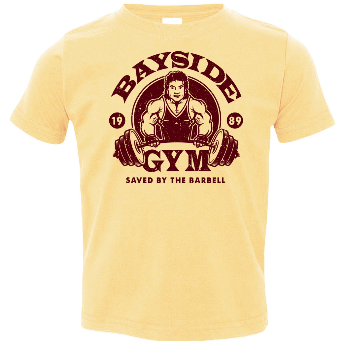 T-Shirts Butter / 2T SAVED BY THE BARBELL Toddler Premium T-Shirt