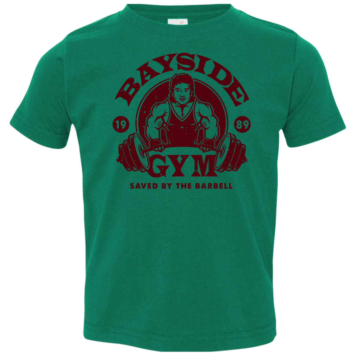 T-Shirts Kelly / 2T SAVED BY THE BARBELL Toddler Premium T-Shirt