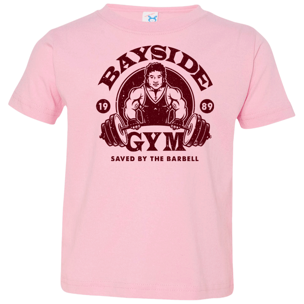 T-Shirts Pink / 2T SAVED BY THE BARBELL Toddler Premium T-Shirt