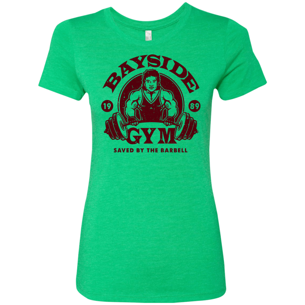 T-Shirts Envy / Small SAVED BY THE BARBELL Women's Triblend T-Shirt
