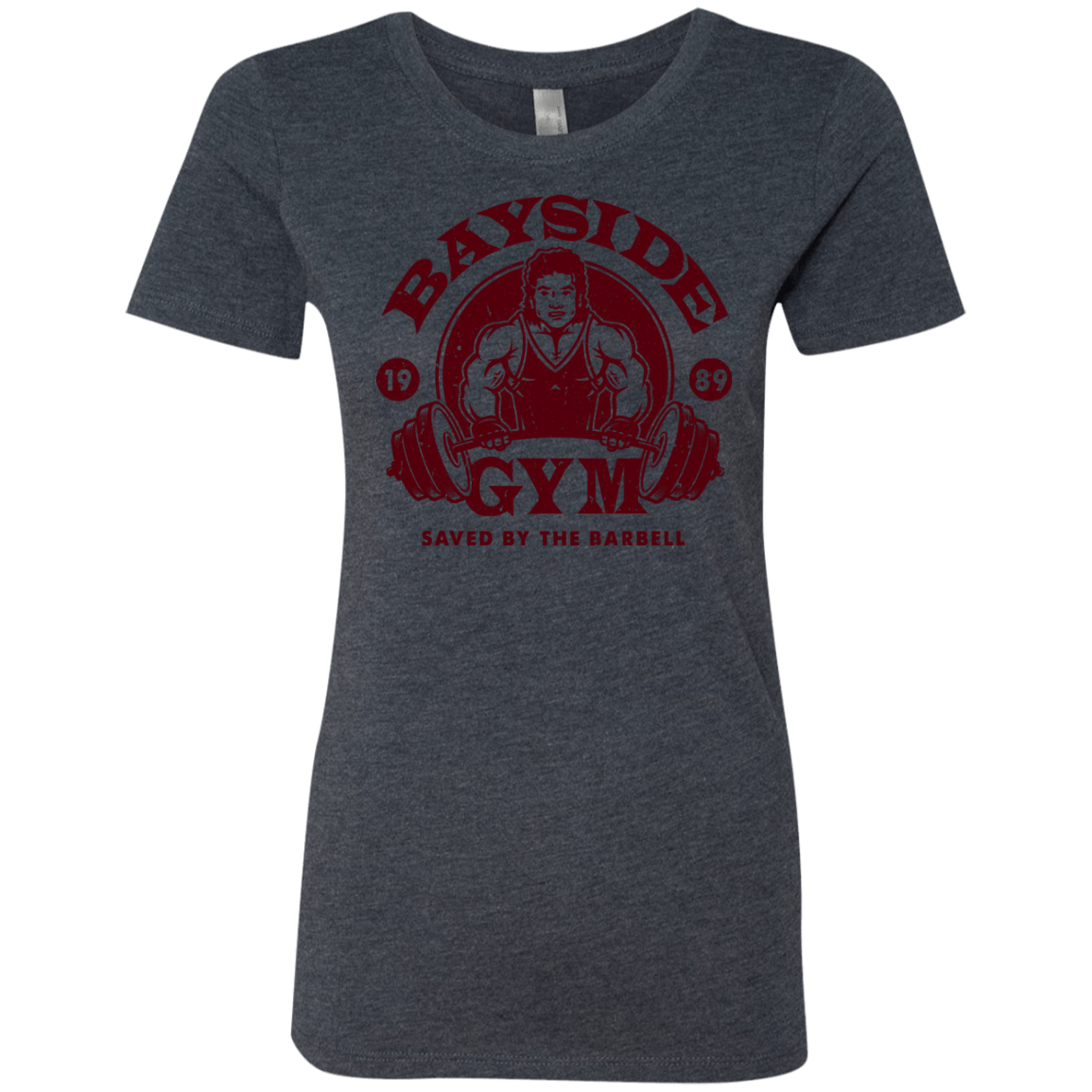 T-Shirts Vintage Navy / Small SAVED BY THE BARBELL Women's Triblend T-Shirt