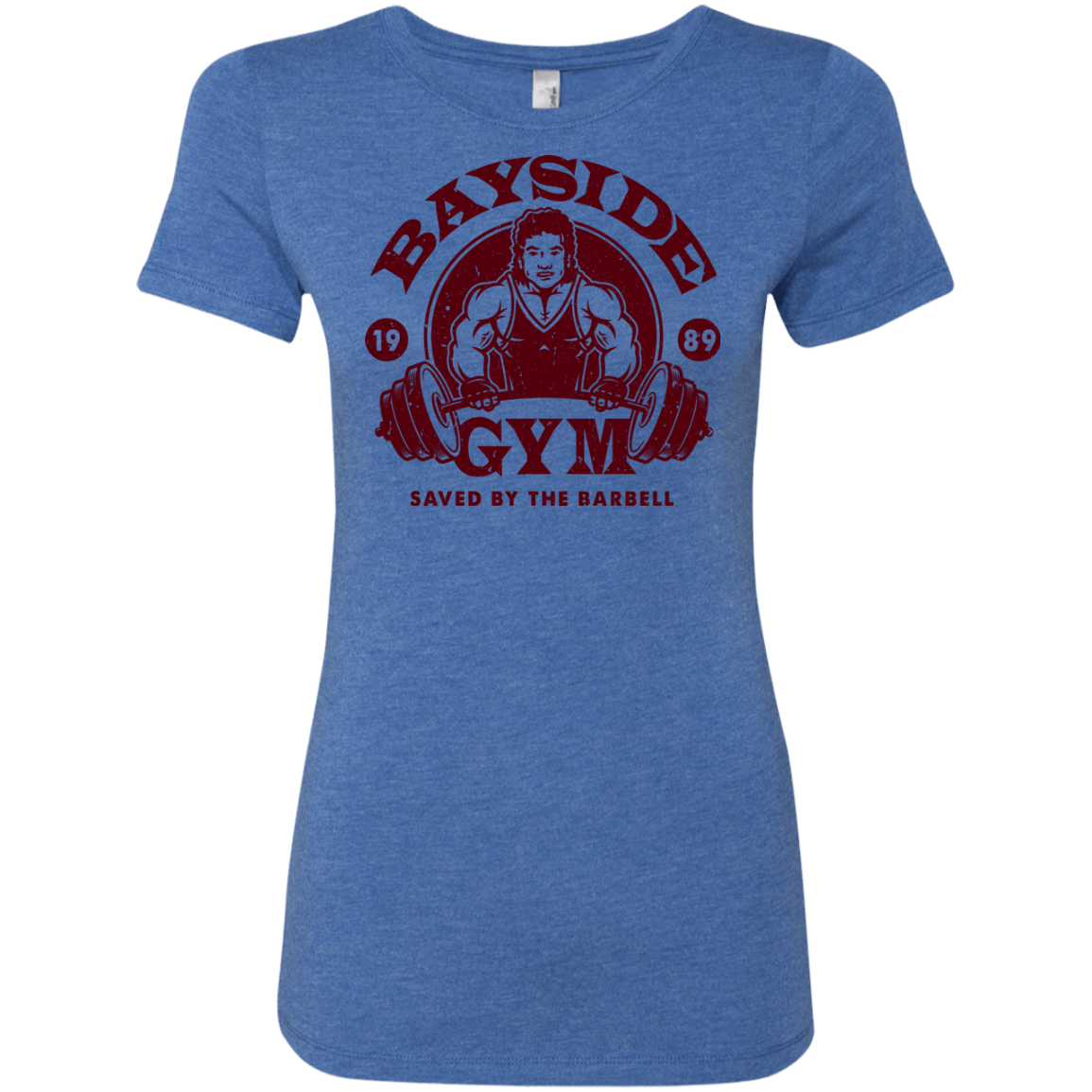 T-Shirts Vintage Royal / Small SAVED BY THE BARBELL Women's Triblend T-Shirt