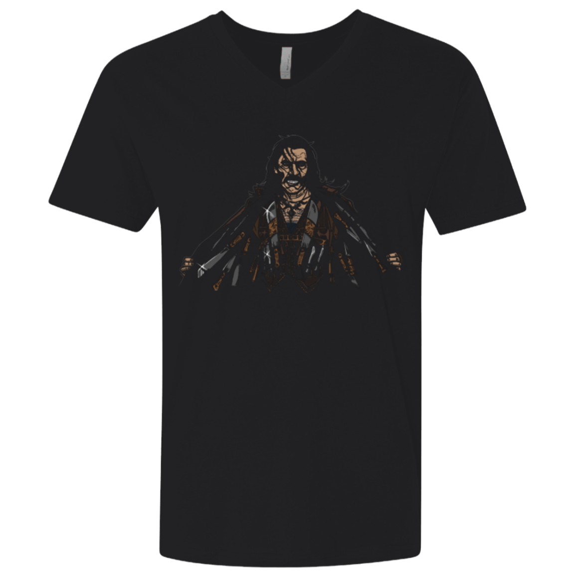 T-Shirts Black / X-Small Say Hello To My Little Friends Men's Premium V-Neck