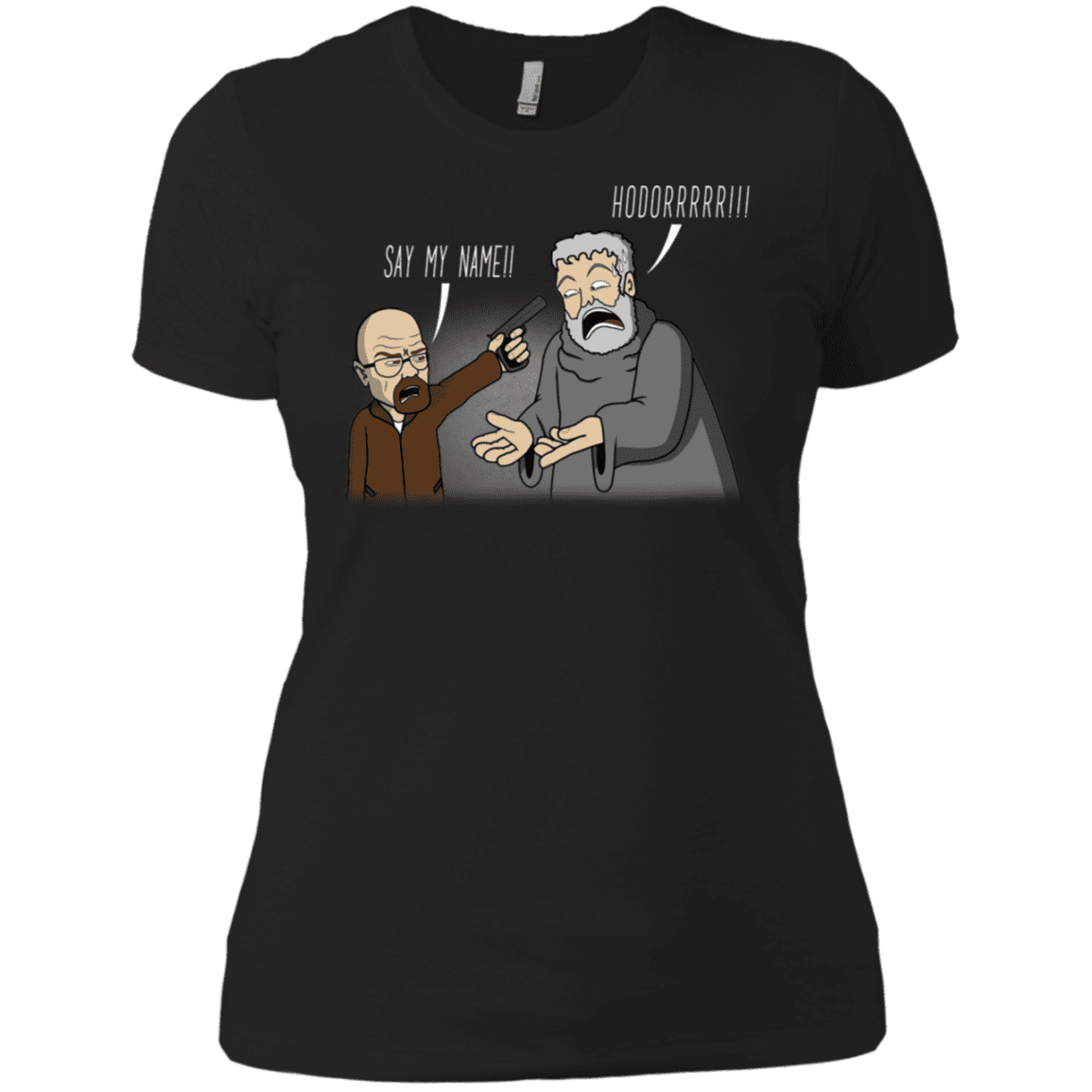 T-Shirts Black / X-Small Say My Name!! Women's Premium T-Shirt