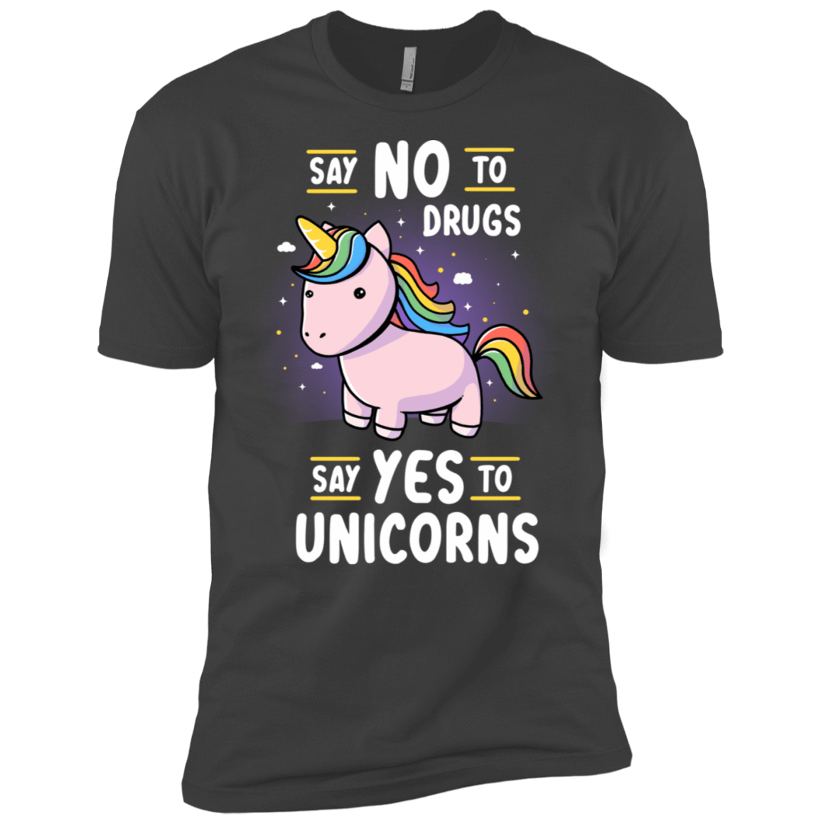 T-Shirts Heavy Metal / X-Small Say No to Drugs Men's Premium T-Shirt