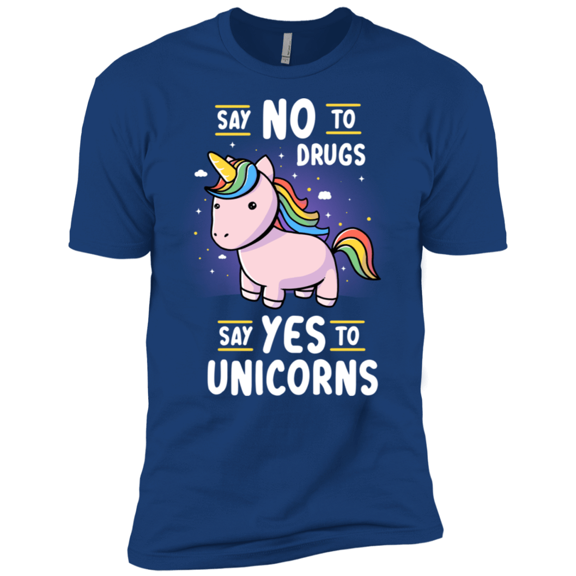 T-Shirts Royal / X-Small Say No to Drugs Men's Premium T-Shirt