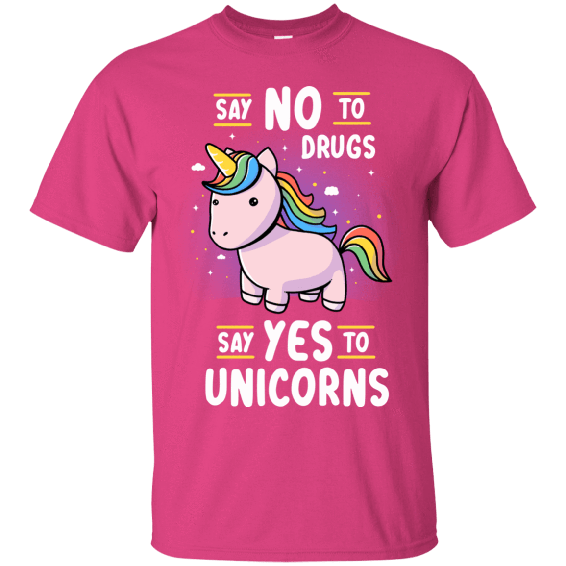 T-Shirts Heliconia / S Say No to Drugs T-Shirt