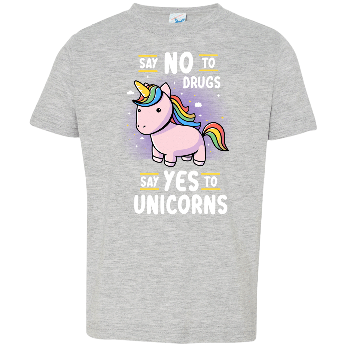 T-Shirts Heather Grey / 2T Say No to Drugs Toddler Premium T-Shirt
