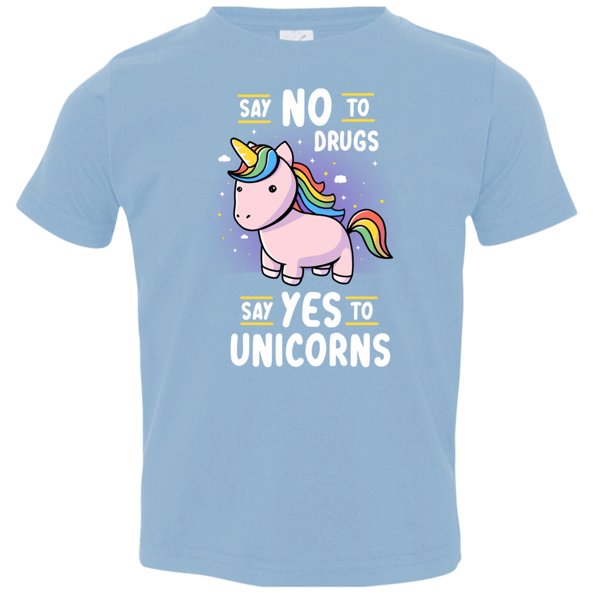 T-Shirts Light Blue / 2T Say No to Drugs Toddler Premium T-Shirt