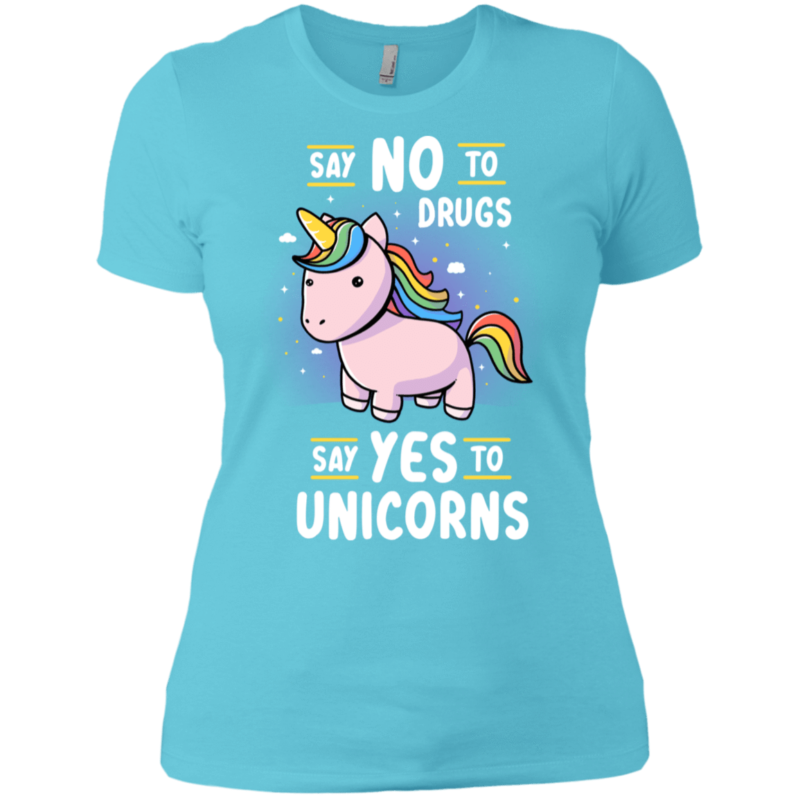 T-Shirts Cancun / X-Small Say No to Drugs Women's Premium T-Shirt