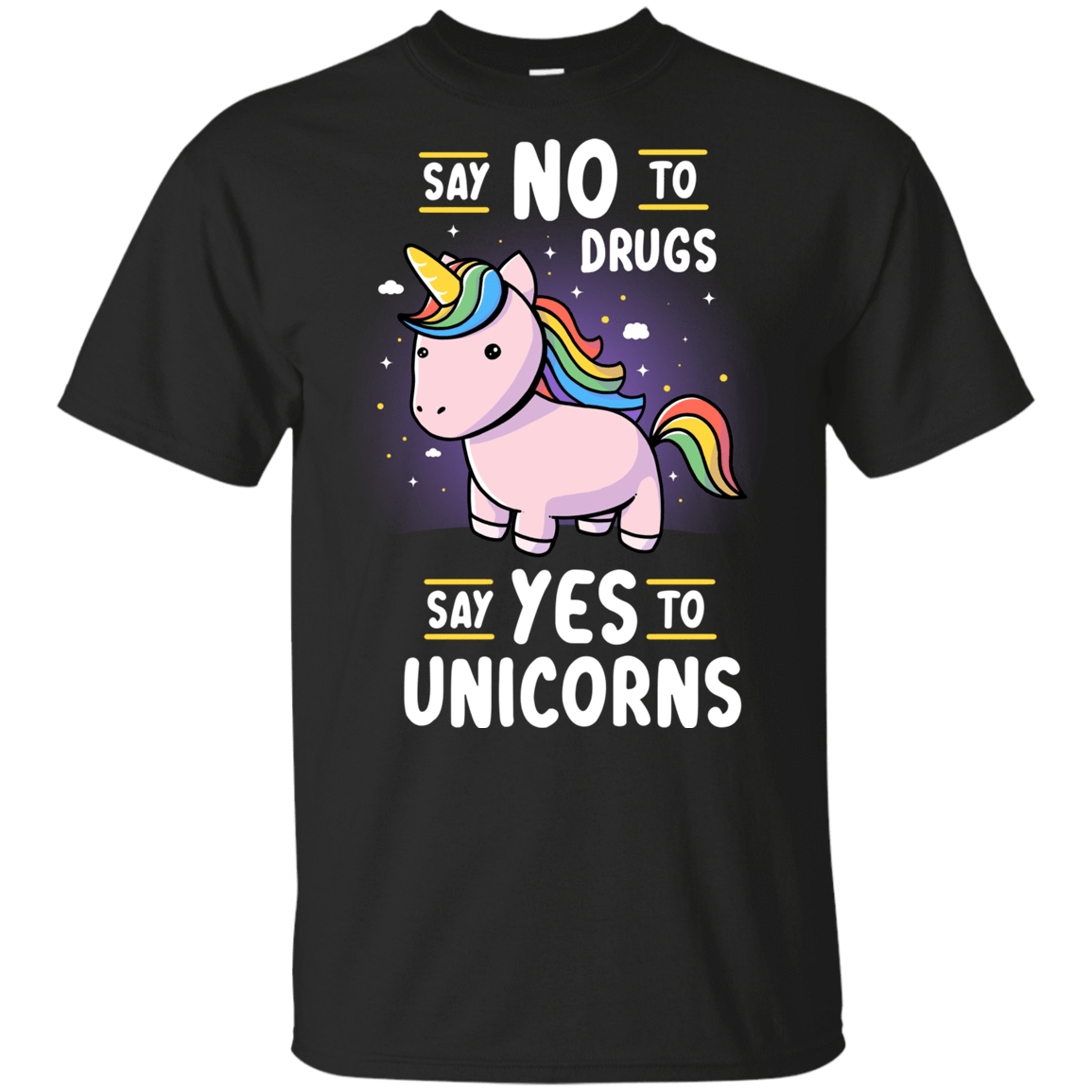 T-Shirts Black / YXS Say No to Drugs Youth T-Shirt
