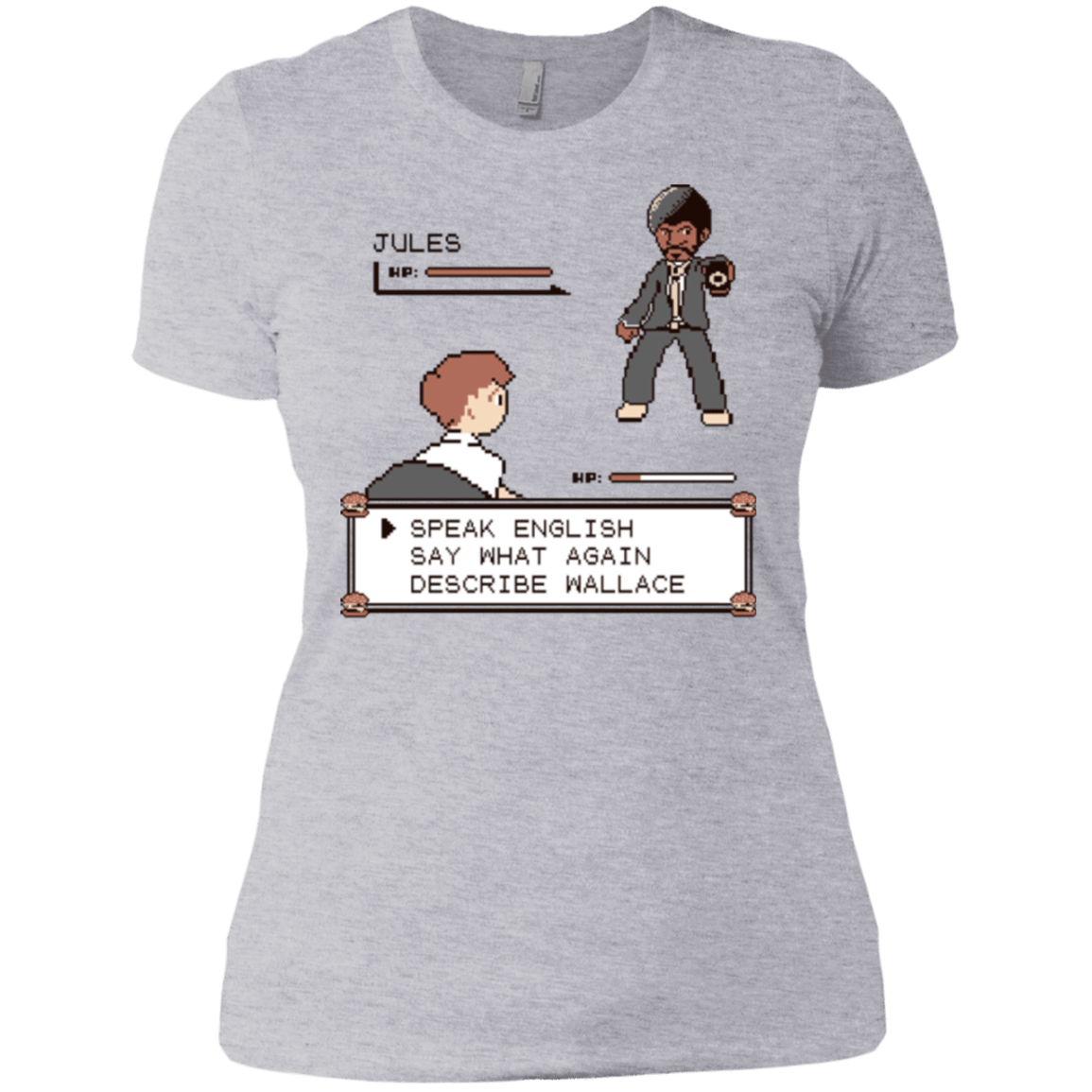 T-Shirts Heather Grey / X-Small say what again Women's Premium T-Shirt