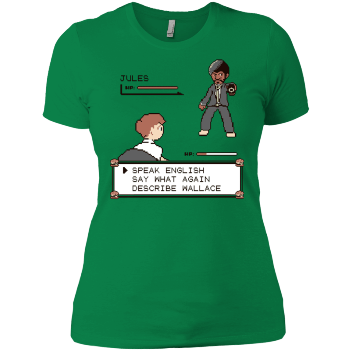 T-Shirts Kelly Green / X-Small say what again Women's Premium T-Shirt